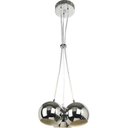 Ver imagem 1 de Lustre/pendente Em Aço Orbit Cromado 3xe27 Moderno - Startec