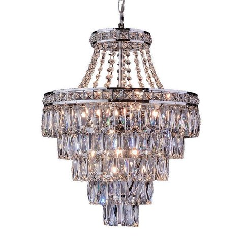 Lustre Pendente Startec Florença Cromado G9 Bivolt