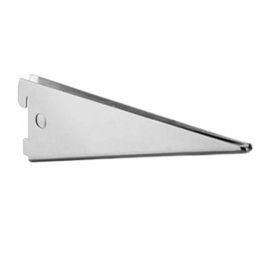 Suporte Duplo para Trilho Prateleira 17cm Branco 1und Multivisão - 1 Suporte Duplo para Trilho Prateleira 17cm Branco 1und Multivisão - 1