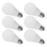 Lâmpada Led Bulbo E27 Branco Frio 12w 110-220v Classe a Kit 6 - 1