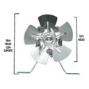 Ver imagem 2 de Exaustor Churrasqueira 1/40 110v 220v 15cm 150mm Premium