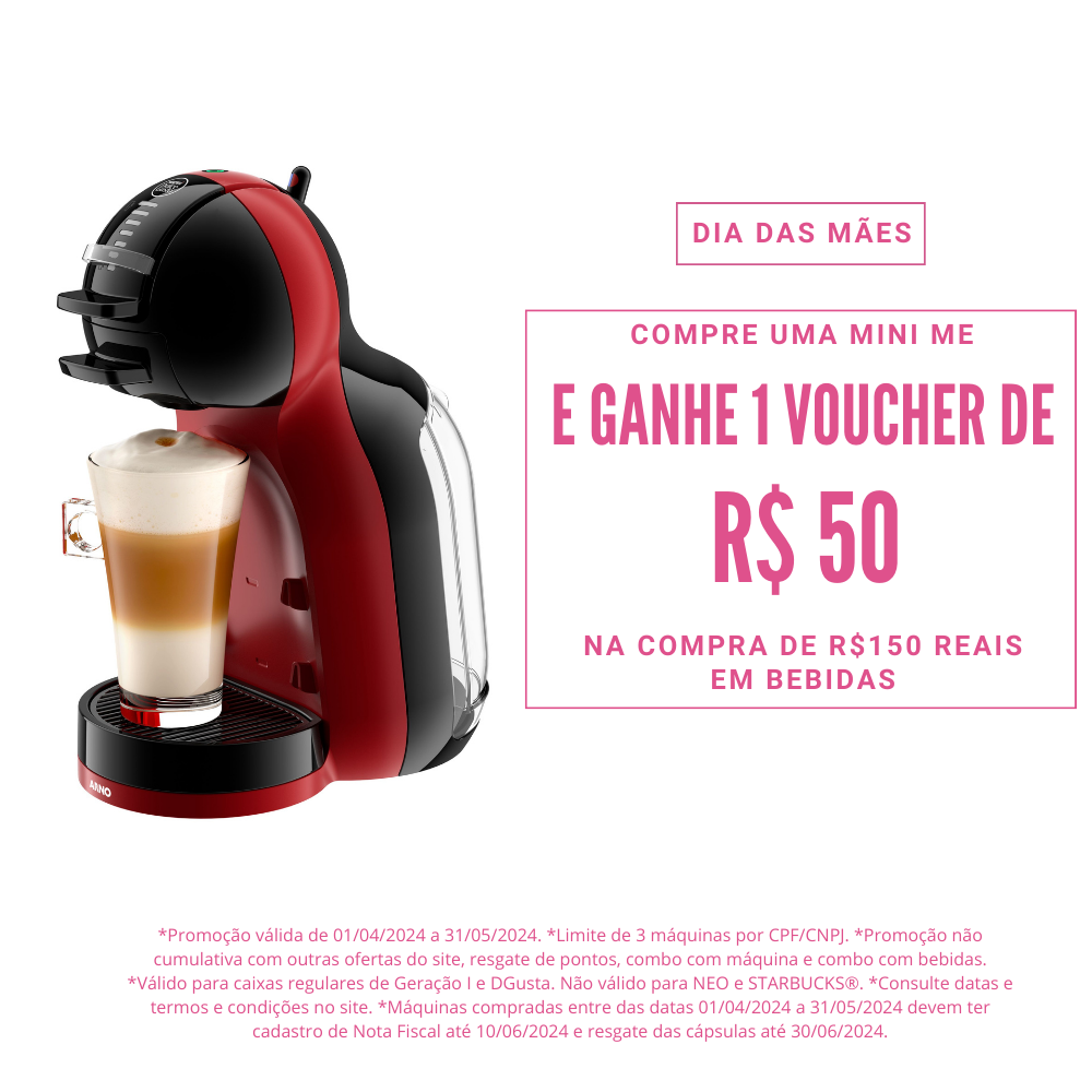 Cafeteira Nescafe Dolce Gusto Mini Me Preto/vermelho Automática (110v) - 8