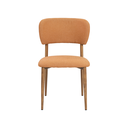 Ver imagem 2 de Cadeira de Jantar Alba Estofada Laranja Confort Waw Design