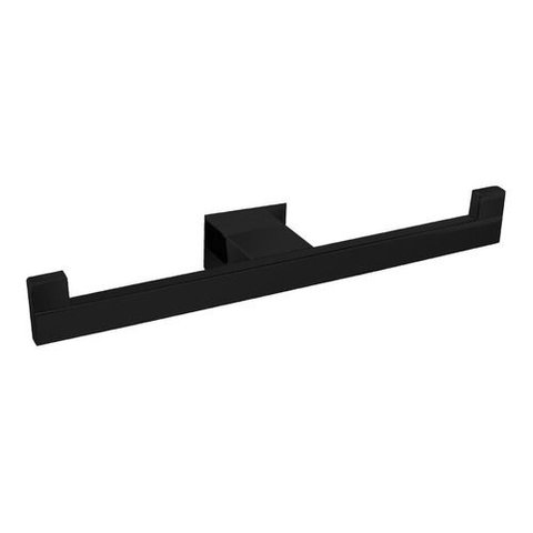 Papeleira Dupla Inox Preto Fosco - Kromus RT0313B