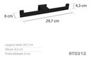 Ver imagem 3 de Papeleira Dupla Inox Preto Fosco - Kromus Rt0313b