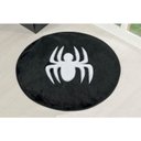 Ver imagem 1 de Tapete Formato Aranha Preto