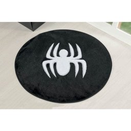 Tapete Formato Aranha Preto - 1 Tapete Formato Aranha Preto - 1