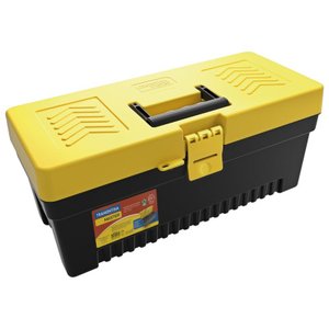 Caixa Plástica Para Ferramentas Tramontina 17" com bandeja removível 43804017