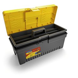 Caixa Plástica Para Ferramentas Tramontina 17" com bandeja removível 43804017 - 2