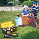 Ver mais imagens de Caixa Plástica para Ferramentas Tramontina 13" com Bandeja Removível 43803113