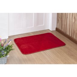 Tapete Liso 0,68x048 Vermelho - 1
