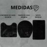 Kit 3 Peças Banheiro Tapete Classic Preto Black - 4