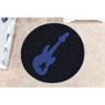Tapete Formato Big Guitarra Azul Royal - 1