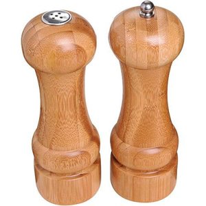 Conjunto Pimenteiro e Saleiro Bamboo Mor