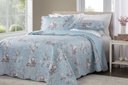 Ver imagem 2 de Kit Colcha Bouti Shabby Chic King 260x280 100% Poliéster - Rozac - Floral 3