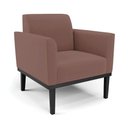 Ver imagem 3 de Sofá Namoradeira com 2 Poltronas Base de Madeira Fixa Preto Marisa Veludo D03 - D'Rossi Rose