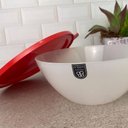 Ver imagem 4 de Kit 2 Potes com Tampa 2,3l Redondo Crippa Bacia Alimentos Frutas Plástico Vermelho