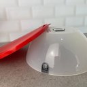 Ver imagem 3 de Kit 2 Potes com Tampa 2,3l Redondo Crippa Bacia Alimentos Frutas Plástico Vermelho