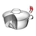 Ver imagem 3 de Conjunto de Panelas Inox Allegra Com 5 Peças - Tramontina