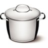 Caldeirão aço inox com fundo triplo Ø 24cm ALLEGRA - TRAMONTINA - 1