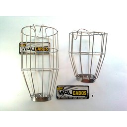 Kit 9 Gaiolas Arame Longa 17x8 P/ Pendentes Luz e decoração - 4