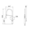 Ver mais imagens de Torneira Misturador Docol DOC para Cozinha de Mesa
