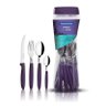 Conjunto De Talheres Com Cabo De PLÁSTICO Roxo 23399-991 Tramontina - 2