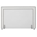 Ver imagem 3 de Cabeceira Cama Box Casal 140cm Mali P02 Sintético Branco - Mpozenato