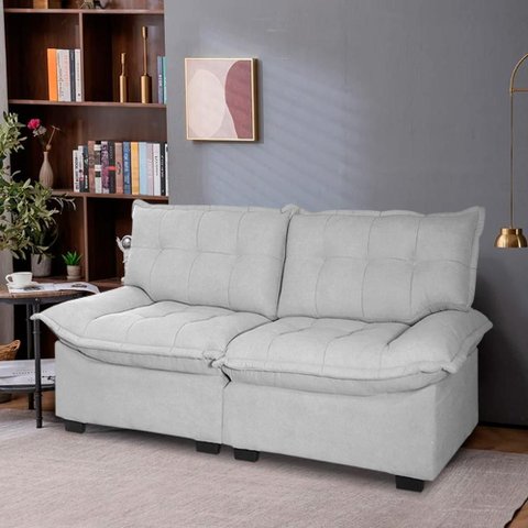 Sofá 2 Lugares Coliseu Bouclê - King House