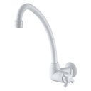 Ver imagem 1 de Torneira Cozinha Parede Bica Móvel Branca Brio 1168 F34 BR