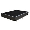 Ver imagem 1 de Base Box Casal Sintético Cinza