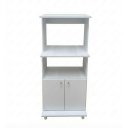 Ver imagem 3 de Balcão para Cozinha 2 Portas 2 Nichos para Forno e Microondas BL3301 Branco