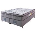 Ver imagem 5 de Cama Box King Colchão Ortofirm + Box 193x203x67 One Face Espuma D45 Cinza