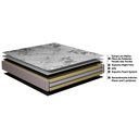 Ver imagem 6 de Cama Box King Colchão Ortofirm + Box 193x203x67 One Face Espuma D45 Cinza