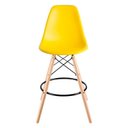 Ver imagem 2 de Banqueta Eames Side Amarela Polipropileno