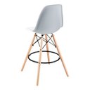 Ver imagem 3 de Banqueta Eames Side Branca Polipropileno