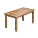 Ver imagem 1 de Mesa de Jantar em Madeira 152x92 Cm Carvalho Rústico Elliottiis