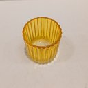Ver imagem 3 de Castiçal Porta Vela Decorativo Home&co Vidro 8x7x7cm Amarelo