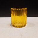Ver imagem 4 de Castiçal Porta Vela Decorativo Home&co Vidro 8x7x7cm Amarelo
