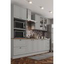 Ver imagem 2 de Cozinha Compacta 271,5cm 4 Peças 9 Portas 3 Gavetas Americana Henn