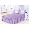 Colcha Babalu Casal 05 Peças- Lilás - 1