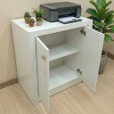 Ver imagem 7 de Balcão para Escritório 60cm com 2 Portas e 1 Prateleira ME4103 Branco