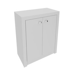 Balcão para Escritório 60cm com 2 Portas e 1 Prateleira ME4103 - 5