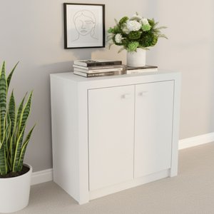 Balcão para Escritório 60cm com 2 Portas e 1 Prateleira ME4103