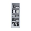 Ver imagem 6 de Armário para Escritório 171,5x60cm com 2 Portas e 5 Prateleiras ME4105 Branco