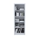 Ver imagem 6 de Armário para Escritório 171,5x60cm com 2 Portas e 5 Prateleiras ME4105 Branco