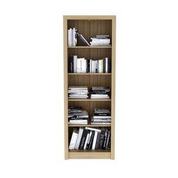 Armário para Escritório 171,5x60cm com 2 Portas e 5 Prateleiras ME4105 Marrom/Amendoa - 6 Armário para Escritório 171,5x60cm com 2 Portas e 5 Prateleiras ME4105 Marrom/Amendoa - 6