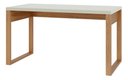 Ver imagem 2 de Mesa Escritório Industrial - Off White/Freijo - F20