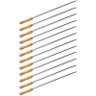 Conjunto 12 Espetos 70cm de Churrasco Aço Inox - 1