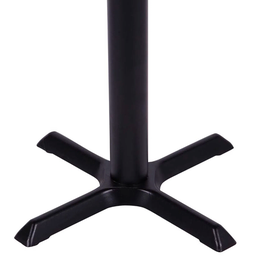 Base de Mesa Ômega em Ferro Preto Pintura Eletrostática 71,50 cm (Altura). - 2